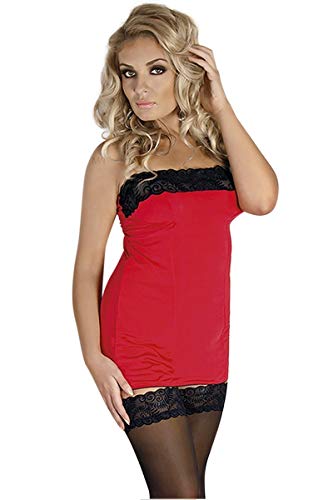 rotes Chemise M/1084 50/52 von Andalea von Andalea