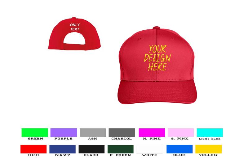 Benutzerdefinierte Mützen Bestickte Baseball Design Text Für Männer Frauen Vintage Logo Stickerei von AndalusiaCorp