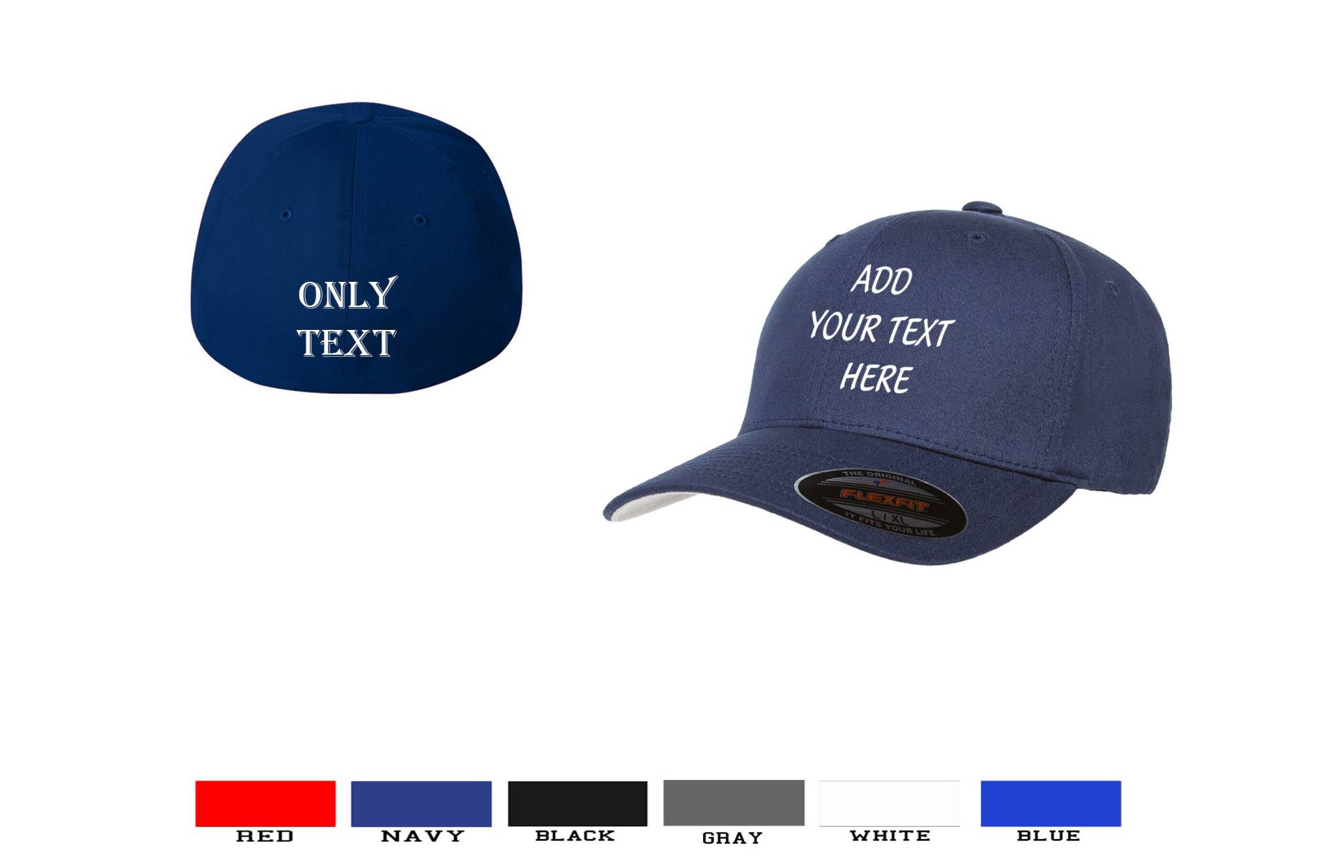 Flexfit Benutzerdefinierte Mütze Baseball Cap | Bestickte Dein Text Hier Gestalten Sie Ihre Eigene Personalisierte Kugelmütze Flexfit Benutzerdefinierte Mütze Baseball Cap | Bestickte Dein Text Hier Gestalten Sie Ihre Eigene Personalisierte Kugelmütze von AndalusiaCorp