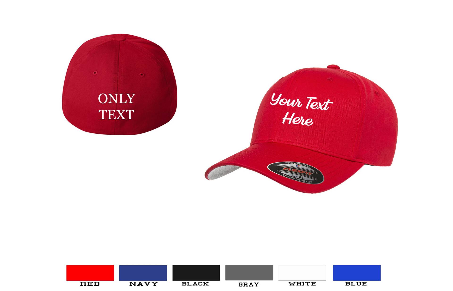 Flexfit Dad Hat - Benutzerdefinierte Bestickte Baseball Mütze Gestickt Personalisiertes Logo Design Text Flexfit Dad Hat - Benutzerdefinierte Bestickte Baseball Mütze Gestickt Personalisiertes Logo Design Text von AndalusiaCorp