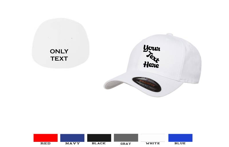Flexfit Mütze Größe S/M L/xl Custom Cap Script Baseball - Personalisierbar Papa Text von AndalusiaCorp