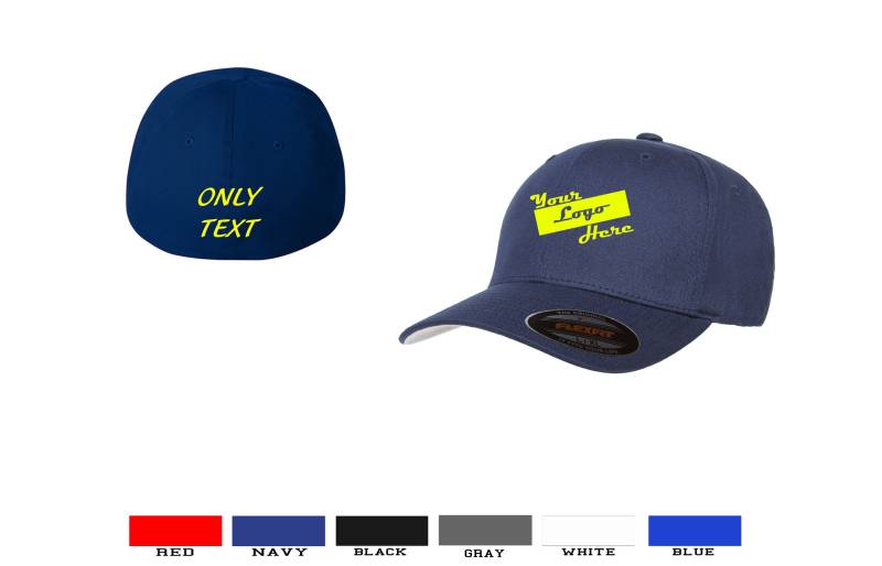 Flexfit Mütze Größe S/M L/xl Gestalten Sie Ihre Eigene Bestickte | Benutzerdefinierte Mützen Baseball-Mütze von AndalusiaCorp