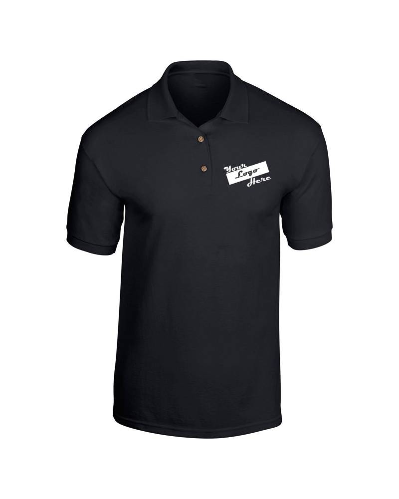 Poloshirt Benutzerdefinierte Bestickte Männer Personalisierte Stickerei Text Logo Uniform Golf von AndalusiaCorp