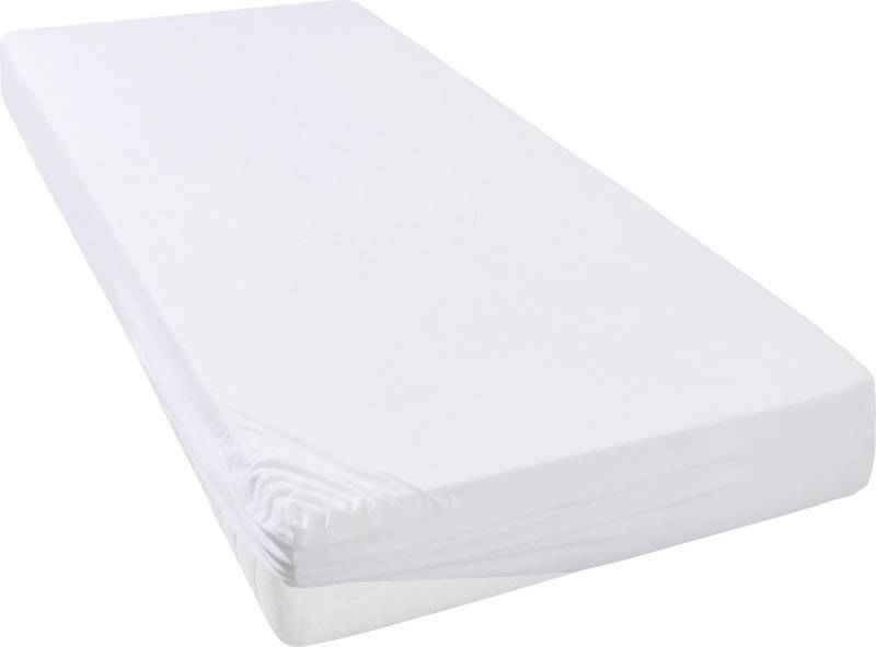 andas Spannbettlaken "Greta in Gr. 90x200, 140x200 oder 180x200 cm" Premium Bettlaken aus Baumwolle, für Matratzen bis 23 cm Höhe von Andas