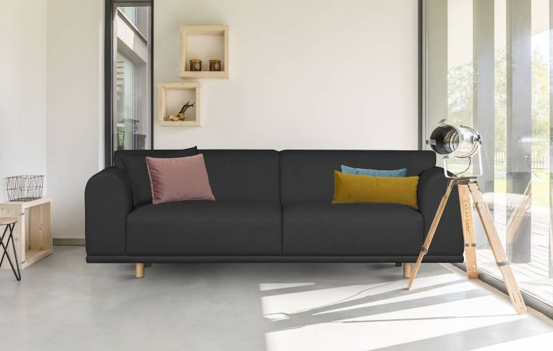 OTTO home 3-Sitzer "Maroon" in skandinavischem Design, mit losen Kissen von Otto Home