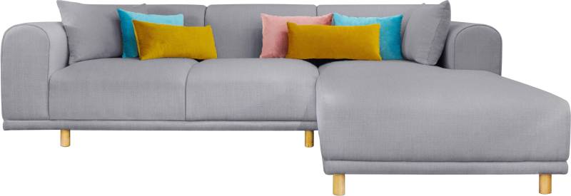 OTTO home Ecksofa "Maroon L-Form" in skandinavischem Design, mit losen Kissen von Otto Home