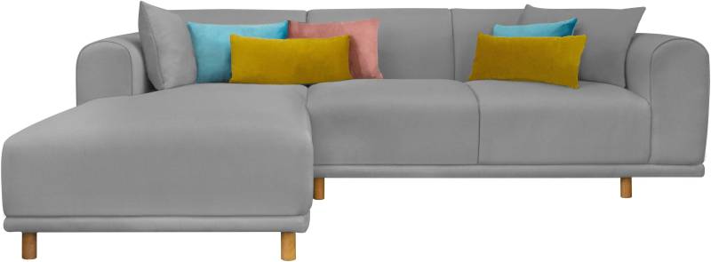 OTTO home Ecksofa "Maroon L-Form" in skandinavischem Design, mit losen Kissen von Otto Home
