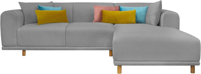 OTTO home Ecksofa "Maroon L-Form" in skandinavischem Design, mit losen Kissen von Otto Home