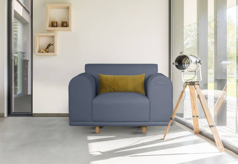 OTTO home Loveseat "Maroon Sessel" in skandinavischem Design, mit losem Kissen von Otto Home