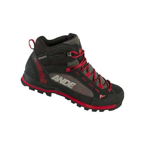 Ande Damen DOSDE' 2.0 VIB WP Trekking Boot, Schwarz und Rot, 43 EU von Ande