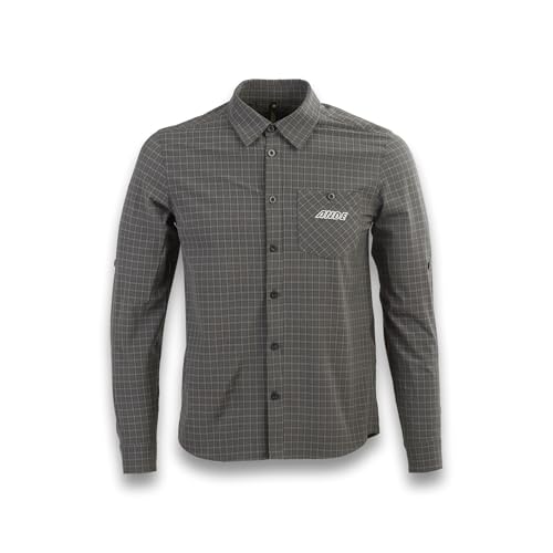 Ande Herren Arizona M/L Camicia Langarm-Hemd | Outdoor, anthrazit, XXL von Ande