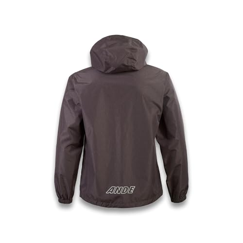 Ande Herren Pioggia JKT TECHNISCHE Jacke | Winddicht | Regenschutz, anthrazit, XXL Ande Herren Pioggia JKT TECHNISCHE Jacke | Winddicht | Regenschutz, anthrazit, XXL von Ande