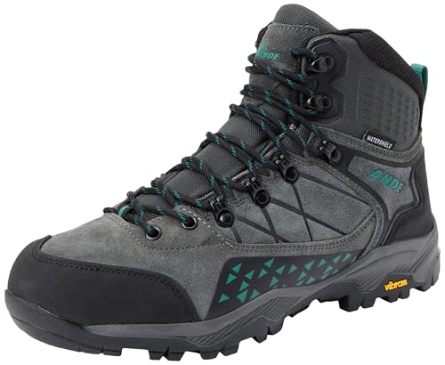 Ande Herren Volcano Vib Wp Trekking Shoes, Anthrazit Grün, 40 EU von Ande
