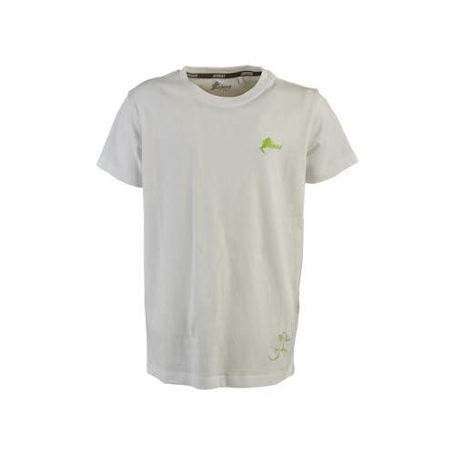 Ande J33013-0101 Geko JR T-Shirt Unisex Bianco Größe 14 von Ande