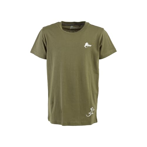 Ande J33013-0446 Geko JR T-Shirt Unisex Verde FOGLIA Größe 10 von Ande