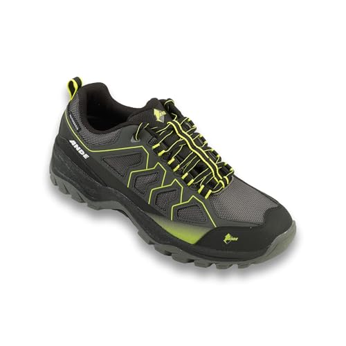 Ande Unisex Cobra Low Wp Trekkingschuh, Anthrazit Lime, 39 EU von Ande