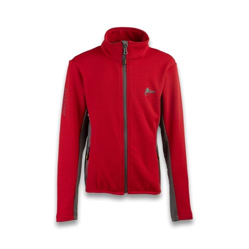 Ande Unisex-Kinder und Jugendliche New Averta Jr TECHNISCHES Fleece | ELASTISIERT UND KOMFORTABEL, Roter Sockel, 8 Jahre von Ande