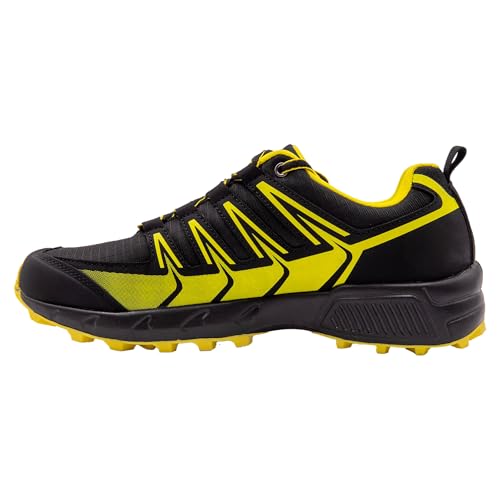 Ande Unisex New Tour EVO WP Trekking Boot, Schwarz Gelb, 47 EU von Ande