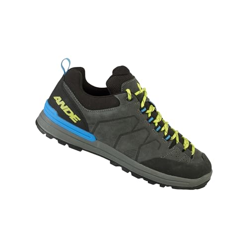 Ande Unisex Wall Trekking Shoes, Anthrazit Hellblau, 45 EU von Ande
