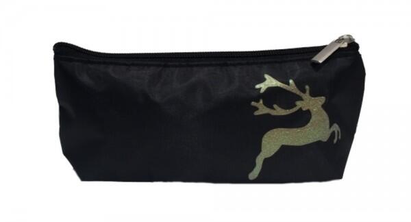 Andere Marken - Kosmetiktasche / Stifteetui Rentier silber oder gold von Andere Marken