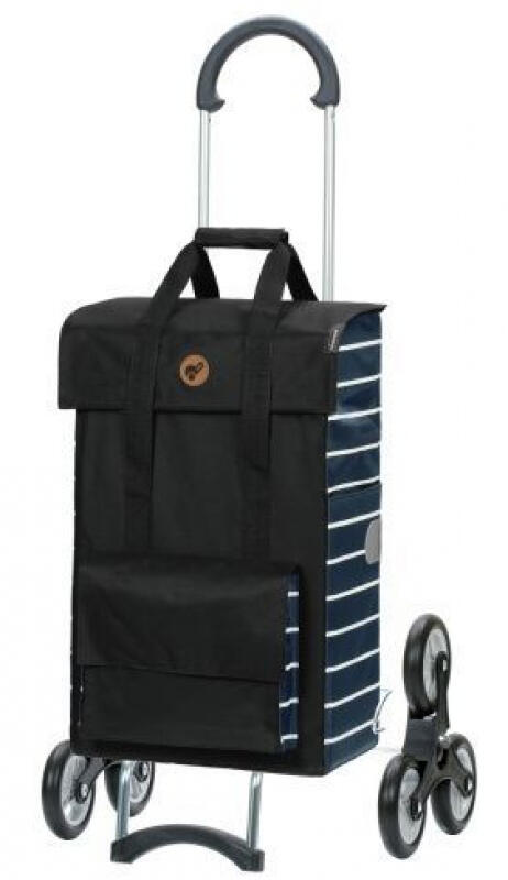 Andersen - Andersen Jella Scala Shopper Treppensteiger 51l 40kg Tragkraft MADE IN GERMANY schwarz Schwarz von Andersen