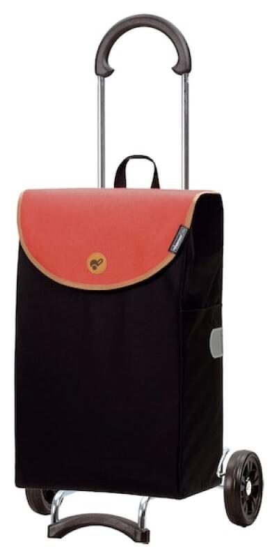 Andersen - Andersen Lova Scala Shopper 44l 40kg MADE in GERMANY schwarz/koralle Schwarz von Andersen