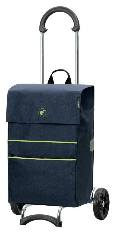 Andersen - Andersen Nelon Scala Shopper Tragkraft bis 40kg navy/Lime Blau von Andersen