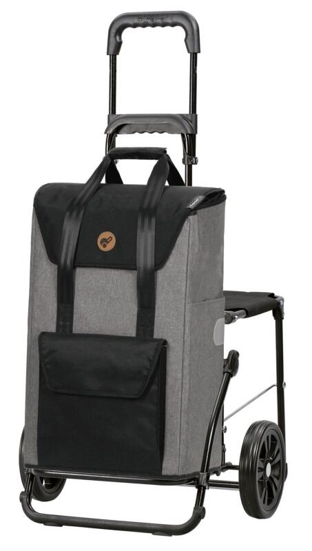 Andersen - Andersen Senta Royal Shopper Tragkraft 50kg Schwarz/Grau Schwarz von Andersen