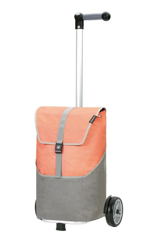 Andersen - Andersen Vigo Royal-Shopper 46l 50kg Tragkraft MADE IN GERMANY apricot/grau Multicolor von Andersen
