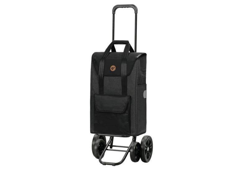 Andersen Einkaufsshopper Quatttro Shopper mit Tasche Senta 2.0 in Grau oder Schwarz von Andersen