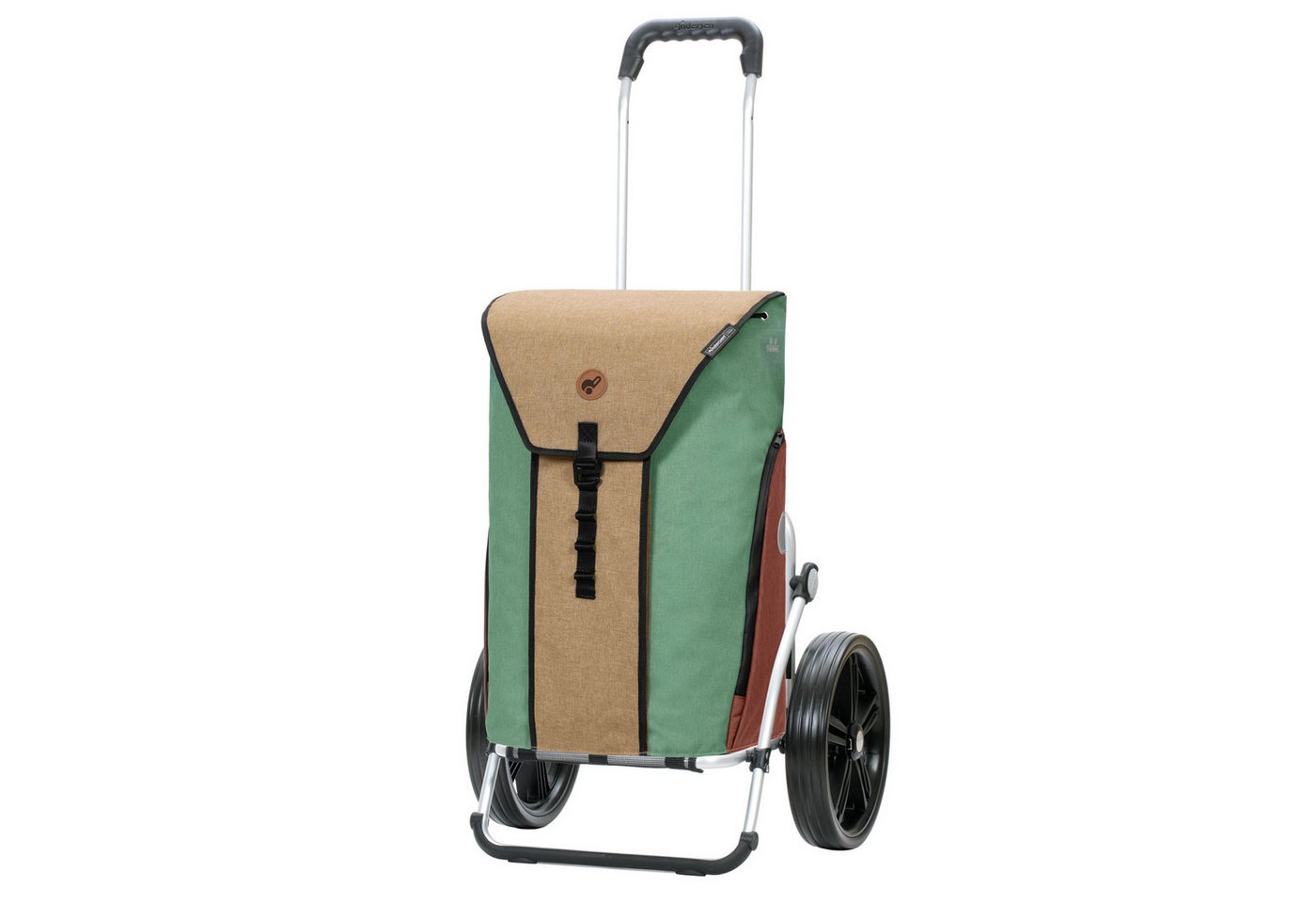 Andersen Einkaufsshopper Royal Shopper mit Tasche Oli.P 2.0 in Beige oder Blau, 5 Speichenrad von Andersen