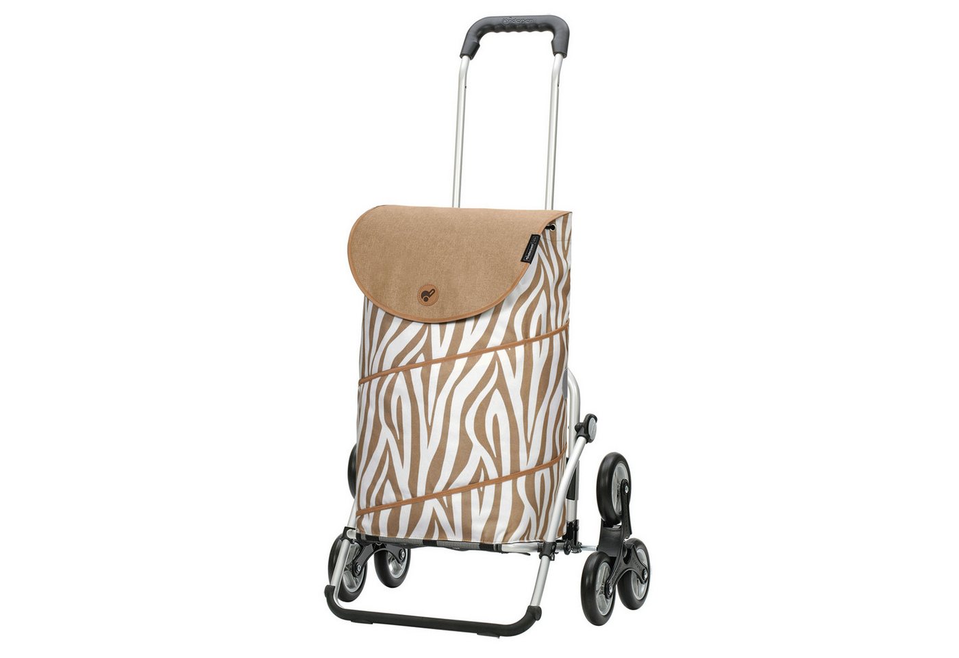 Andersen Einkaufsshopper Treppensteiger Royal Shopper mit Tasche Tyra in Zebra oder Leo von Andersen