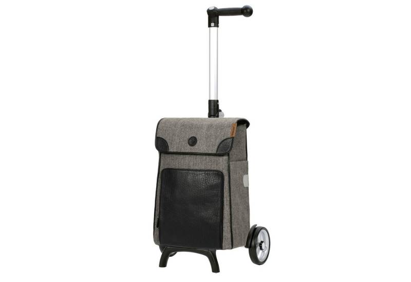 Andersen Einkaufsshopper Unus Shopper Fun mit Tasche Elik in Braun oder Schwarz, Echtes Leder von Andersen