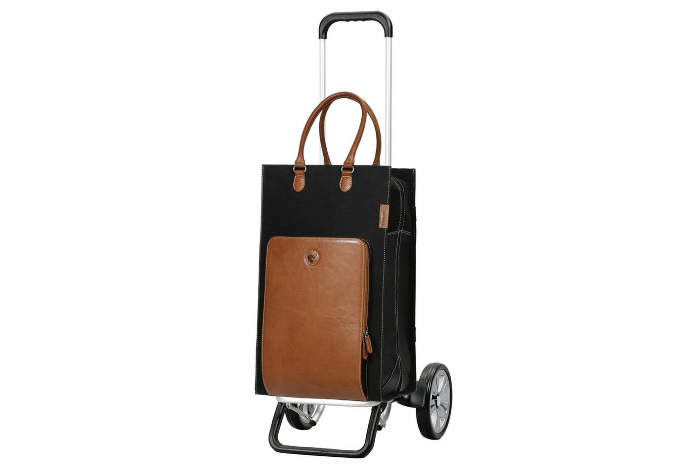 Andersen Einkaufstrolley Alu Star Shopper Charu braun, klappbar, höhenverstellbar, belastbar bis 40kg, wasserabweisend von Andersen