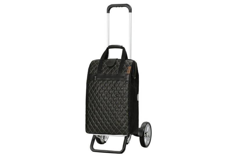 Andersen Einkaufstrolley Alu Star Shopper Inra schwarz, klappbar, höhenverstellbar, belastbar bis 40kg, wasserabweisend von Andersen