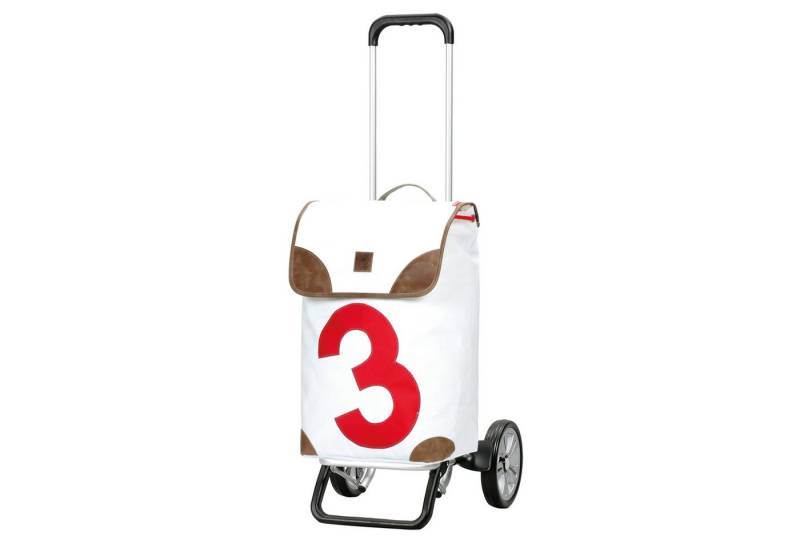 Andersen Einkaufstrolley Andersen Alu Star Shopper mit Tasche 360° Grad Lee von Andersen