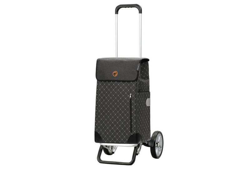 Andersen Einkaufstrolley Andersen Alu Star Shopper mit Tasche Sofia in Rot oder Anthrazit von Andersen
