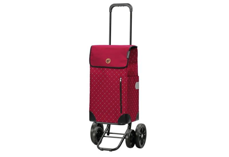 Andersen Einkaufstrolley Quattro Shopper mit Tasche Sofia in Rot oder Anthrazit von Andersen