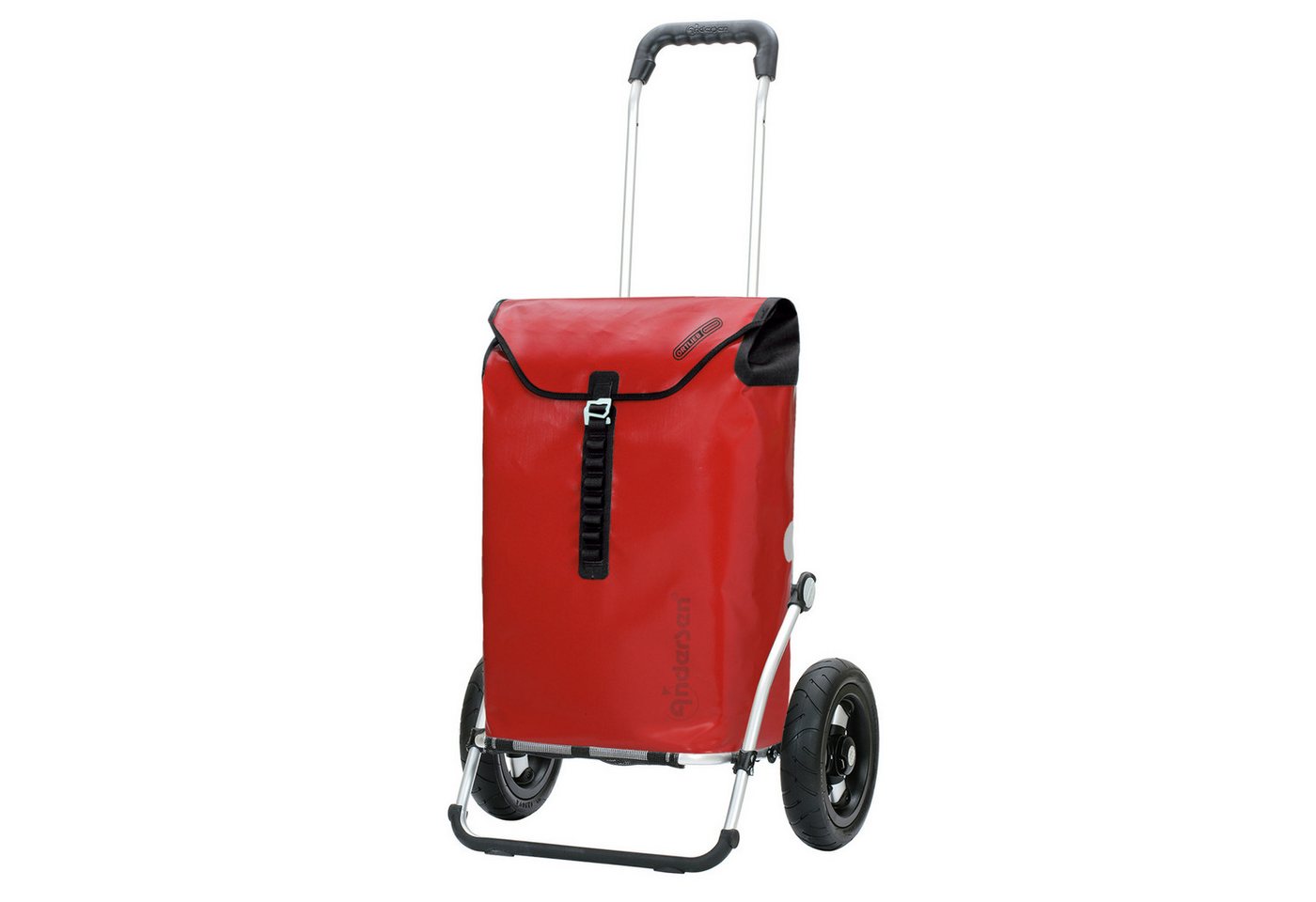 Andersen Einkaufstrolley Royal Shopper mit Tasche Ortlieb in Gelb, Rot, Anthrazit, Petrol von Andersen