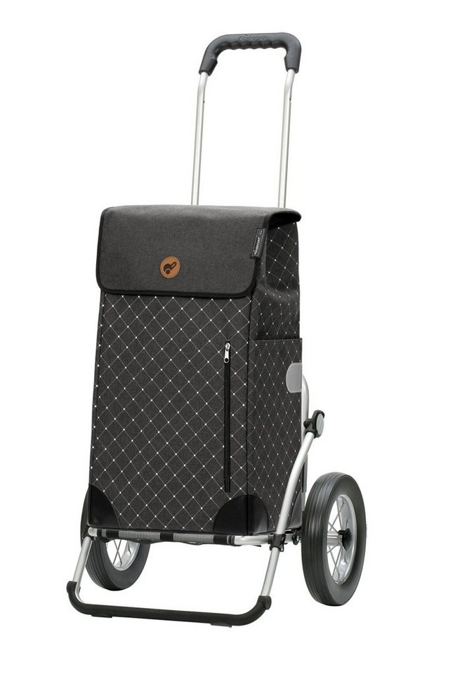 Andersen Einkaufstrolley Andersen Royal Shopper mit Tasche Sofia in Rot oder Anthrazit von Andersen