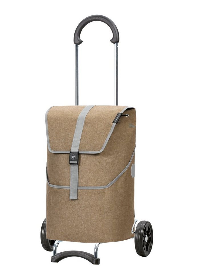 Andersen Einkaufstrolley Andersen Scala Shopper mit Tasche Mikkel in Beige oder Schwarz von Andersen