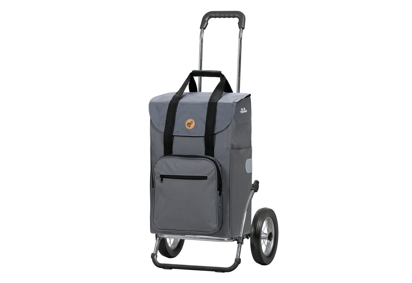 Andersen Einkaufstrolley Exklusiv - Royal Shopper Wismar 45 L, Stahlgestell, klappbar, Thermofach, belastbar bis 60 kg von Andersen