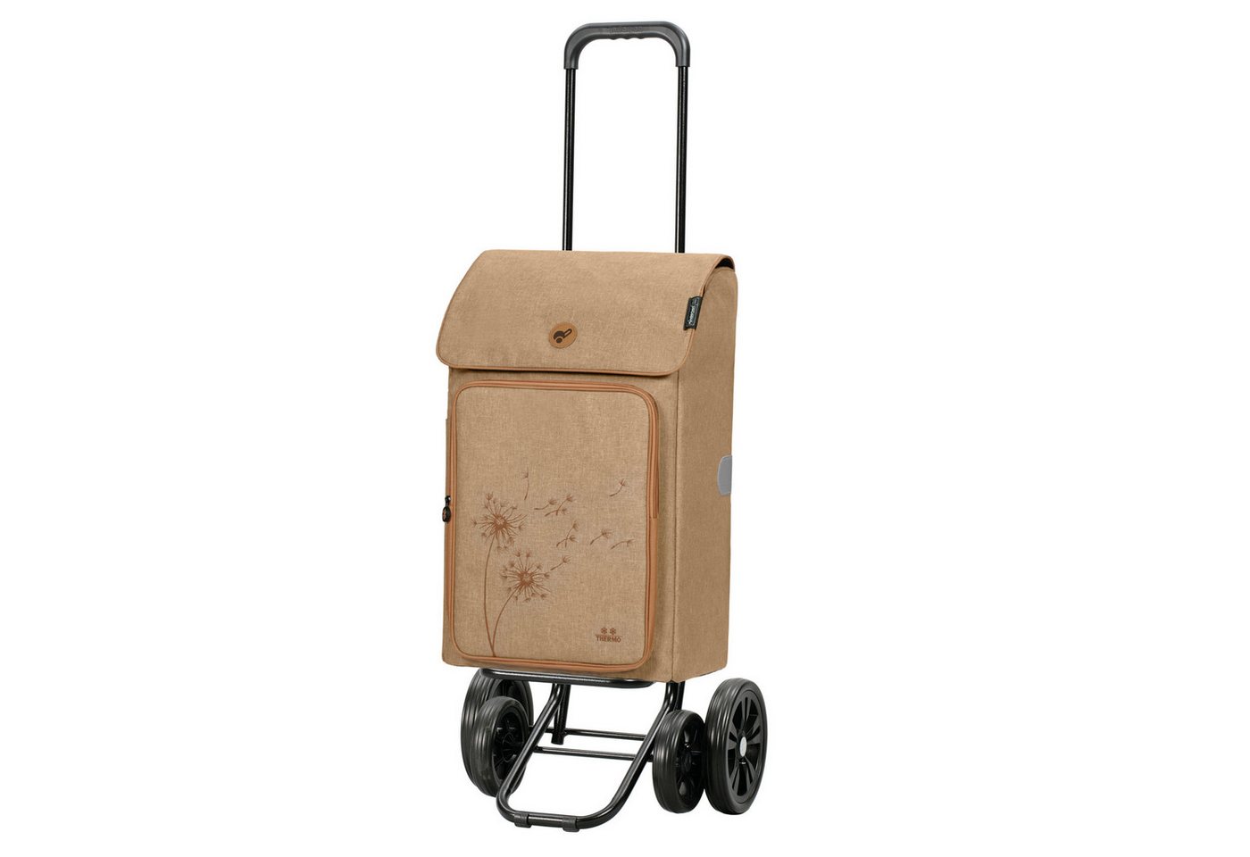 Andersen Einkaufstrolley Quattro Shopper Erbo beige, Thermo, klappbar, höhenverst., belastbar bis 50kg, wasserabweisend Andersen Einkaufstrolley Quattro Shopper Erbo beige, Thermo, klappbar, höhenverst., belastbar bis 50kg, wasserabweisend von Andersen