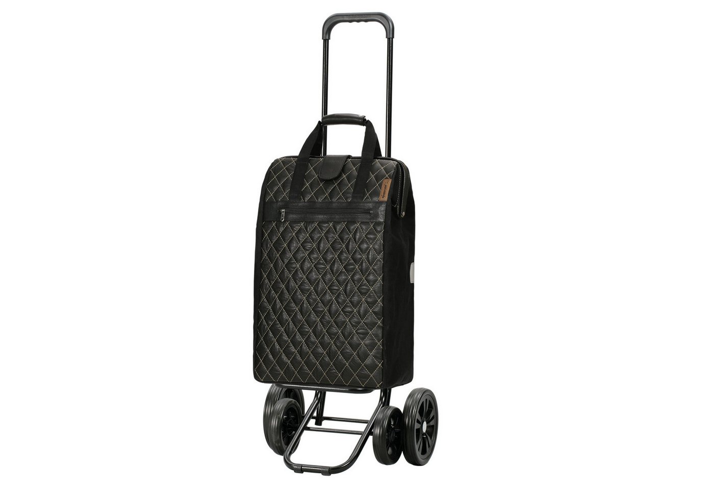 Andersen Einkaufstrolley Quattro Shopper Inra schwarz, klappbar, höhenverstellbar, belastbar bis 50kg, wasserabweisend von Andersen