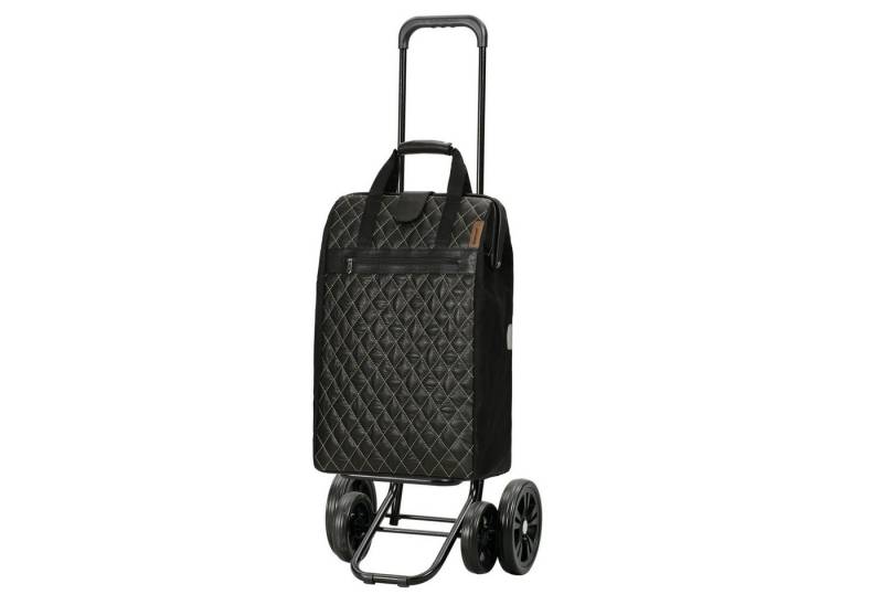 Andersen Einkaufstrolley Quattro Shopper Inra schwarz, klappbar, höhenverstellbar, belastbar bis 50kg, wasserabweisend von Andersen