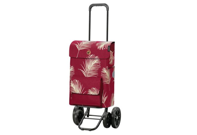 Andersen Einkaufstrolley Quattro Shopper Signe rot, klappbar, höhenverstellbar, belastbar bis 50kg, wasserabweisend von Andersen