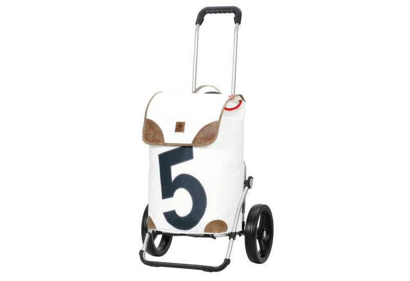 Andersen Einkaufstrolley Royal Shopper 360° Lee 5, klappbare Ladefläche, belastbar bis 50kg, wasserabweisend von Andersen