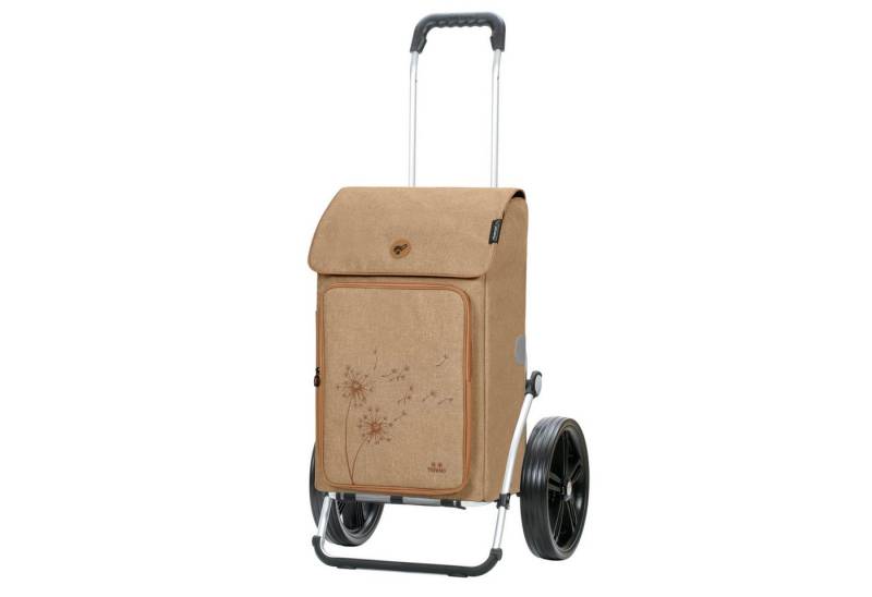 Andersen Einkaufstrolley Royal Shopper Erbo beige, Thermofach 4 Liter, klappbar, belastbar bis 50kg, wasserabweisend von Andersen