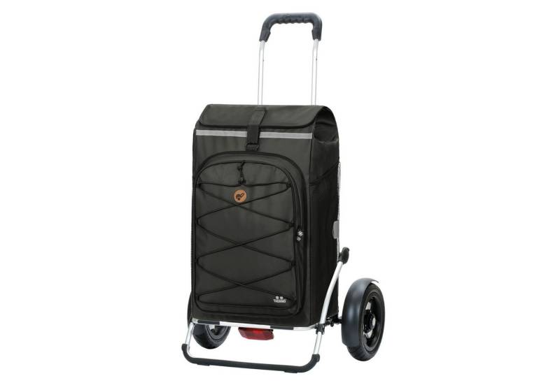Andersen Einkaufstrolley Royal Shopper Plus Fado 2.1 schwarz, Thermofach 9 Liter, klappbar, belastbar bis 50kg, wasserabweisend von Andersen