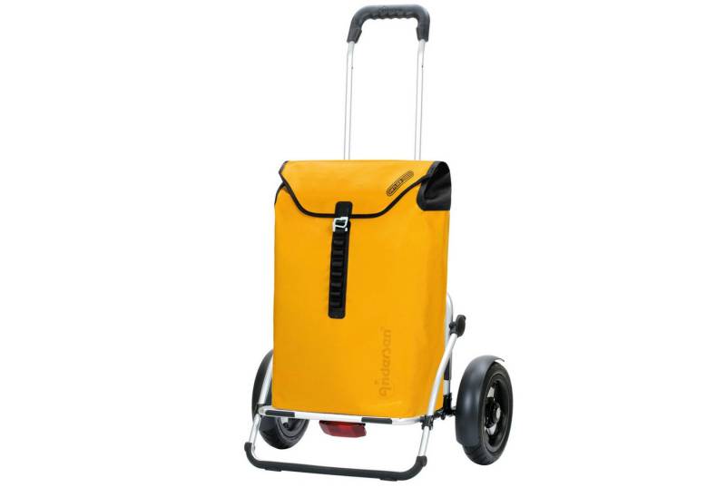 Andersen Einkaufstrolley Royal Shopper Plus Ortlieb gelb, klappbare Ladefläche, belastbar bis 50kg von Andersen